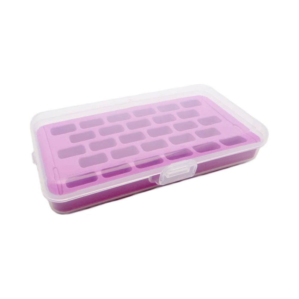 Пластиковая коробка для хранения швейных ниток Crafty Tailor коробка под 9 конфет с обечайкой розовый 14 5 х 14 5 х 3 5 см