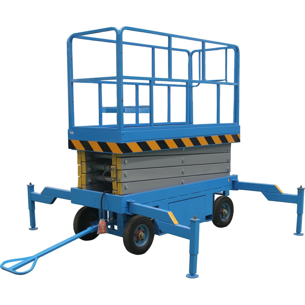 Изображение товара Передвижной ножничный подъемник TOR 500 кг, 9 м SJY-0,5-9AC/DC (от сети/автономный) (Y) 1024438