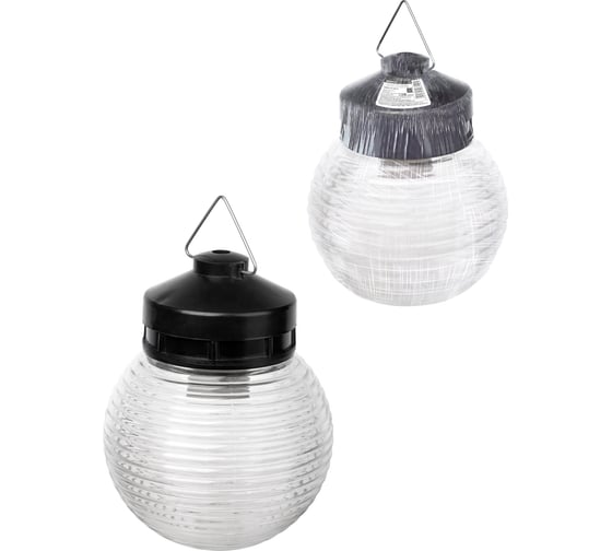 Изображение товара Светильник TDM ELECTRIC НСП 03-60-025 У1 шар стекло "Кольца" IP54 SQ0310-0019