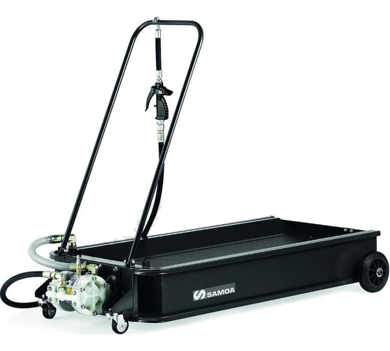 Изображение товара Перекатная ванна для слива отработанных жидкостей - 95 литров, с насосом для перкачки масла в резервуар SAMOA 436100