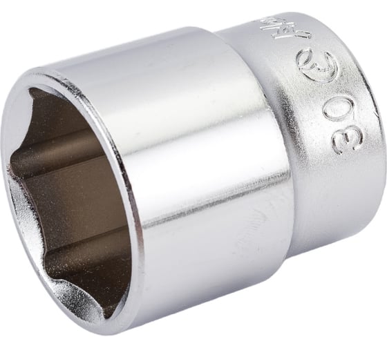 Изображение товара Головка торцевая 6-ти гранная (30 мм; 1/2"; 45 мм) Hans 4400M30