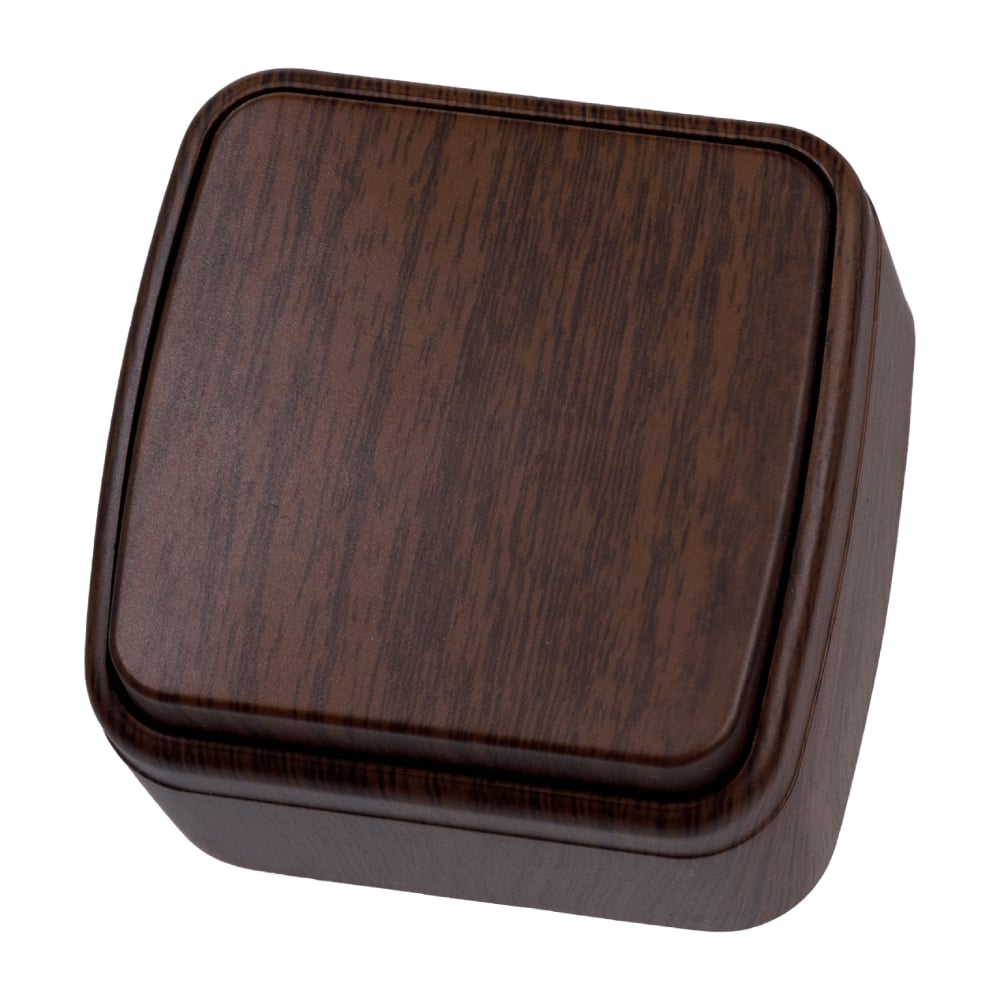 Изображение товара Выключатель TDM ELECTRIC 1-кл. открытой установки IP20 10А венге серия Дача