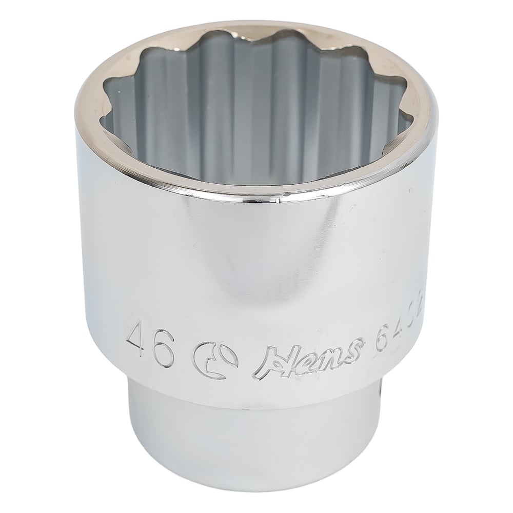Изображение товара Головка торцевая 12-ти гранная Hans 6402M46 46 мм для гайк и болтов 3/4 дюйма