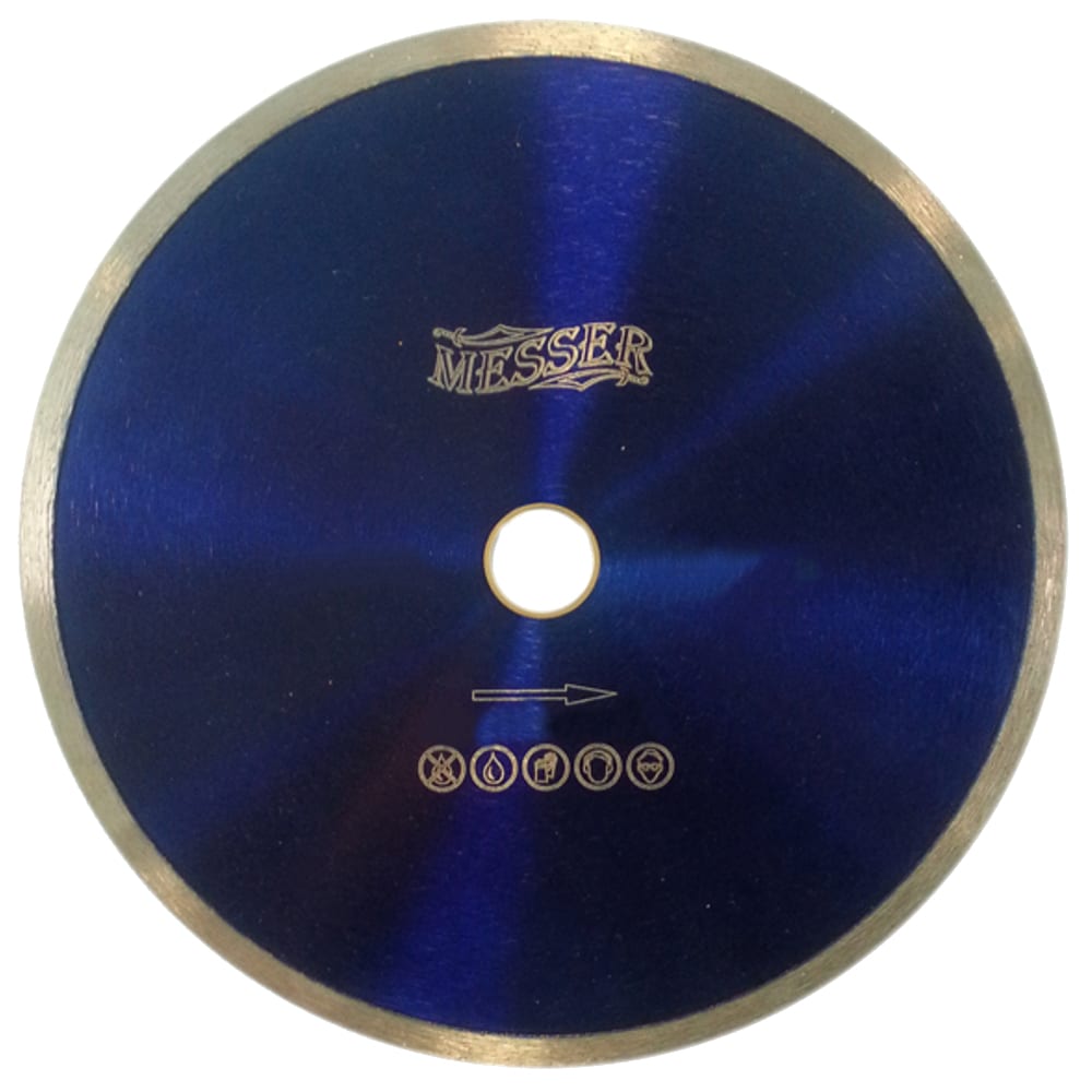 Алмазный диск по керамограниту MESSER турбосегментный алмазный диск по железобетону messer