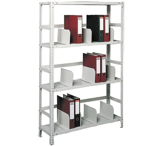 Изображение товара Металлический стеллаж Cobalt p мс 244 с 4-мя полками, 1000x400x2000 125429