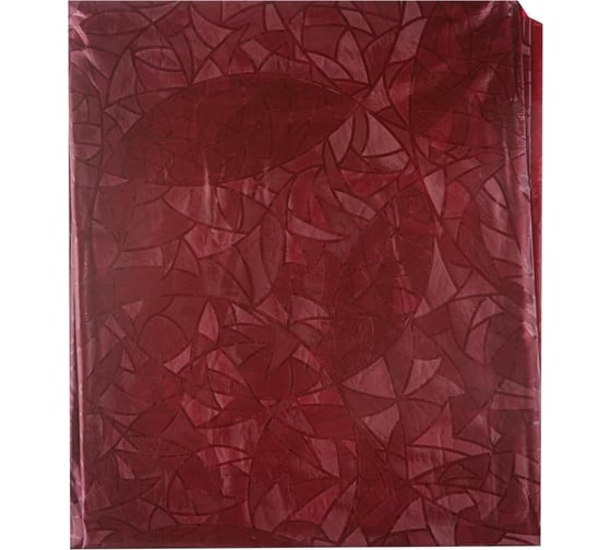 Изображение товара Скатерть ООО Комус ПВХ, 120x180 см, красная 570530