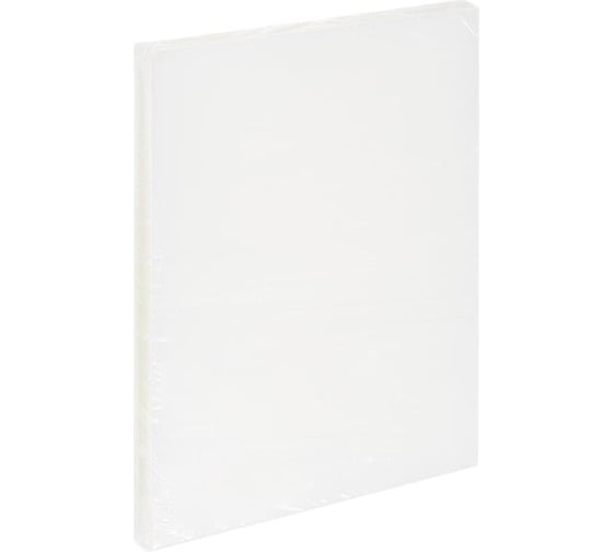 Изображение товара Обложки для переплета ООО Комус пластиковые, прозрачный, А4, 200 мкм, 100 штук в упаковке 1128557