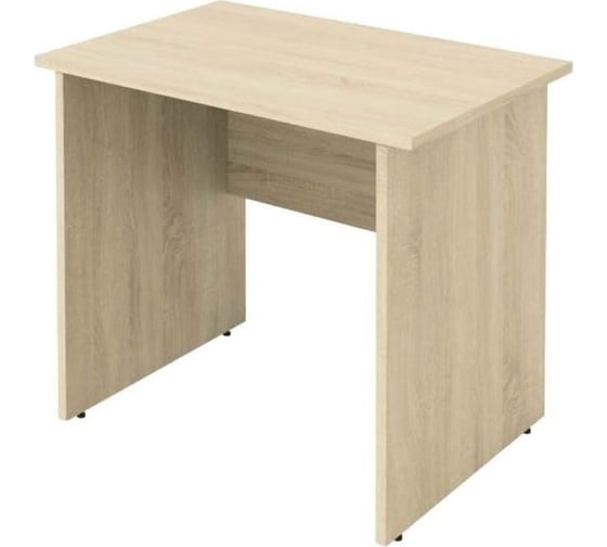 Изображение товара Письменный стол ООО Комус IN Рондо L 22/16 900x600x755, дуб альпийский 1629855