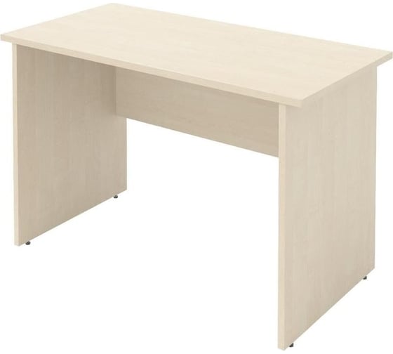 Изображение товара Письменный стол ООО Комус IN Рондо L 22/16 1200x600x755, береза 1629863
