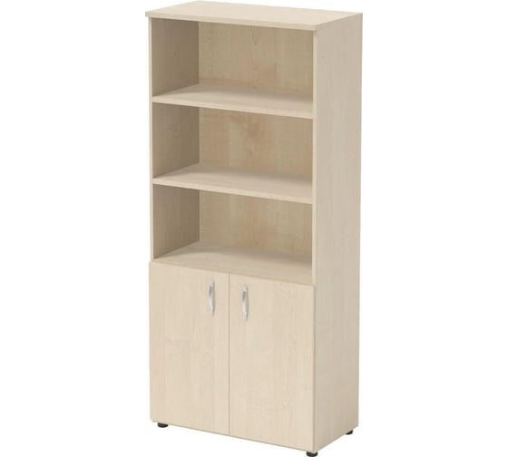 Изображение товара Шкаф для документов ООО Комус IN Рондо L Ш25 22/16 804x450x1800, береза 1629868