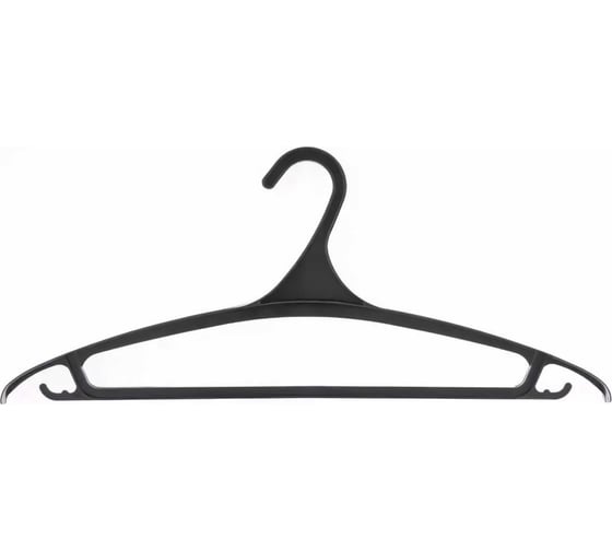 Изображение товара Вешалка-плечики ООО Комус elfe 92901 пластик. верхней одежды размер 52-54 470 мм 671938
