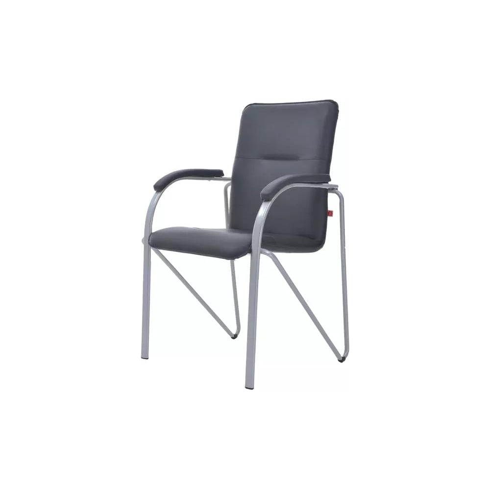 Конференц-кресло ООО Комус электрическое кресло для массажа с искусственной тканью из черной кожи