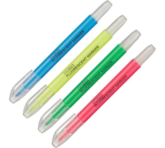 Изображение товара Набор маркеров-текстовыделителей ООО Комус 1-4.5 мм 4 шт 569017