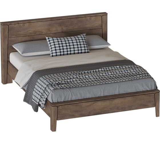 Изображение товара Кровать Мебельград Мальта спальня, 1400, с ортопедическим основанием на опорах, таксония 62115