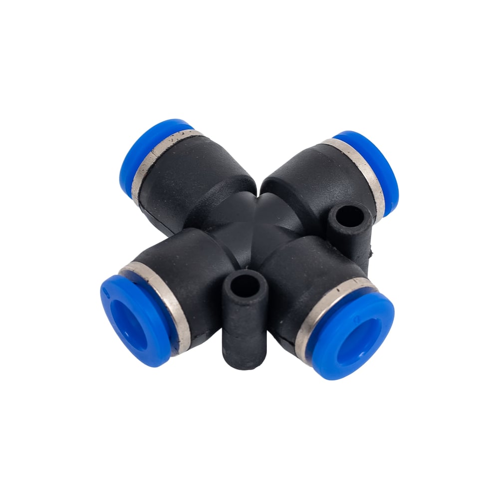 Изображение товара Фитинг крест Pegas 6 мм Pegas pneumatic 5802 для пневмосистем