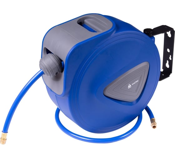 Изображение товара Шланг пневматический на автоматической катушке 8x12 мм, 10 м, поливинилхлорид с каучуком, резьба 1/4" МАСТАК 684-08110HR