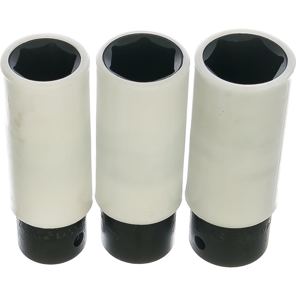 Комплект головок торцевых ударных тонкостенных (17-21 мм; 1/2"; 3 шт.) Hans 84603MB