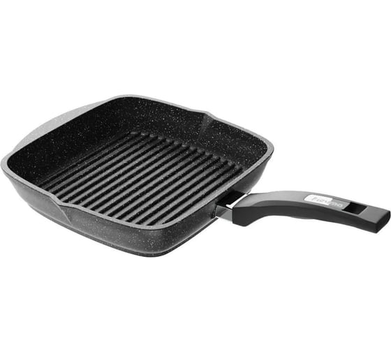 Изображение товара Сковорода-гриль Мечта квадратная 28x28 см с антипригарным покрытием гранит black 68802