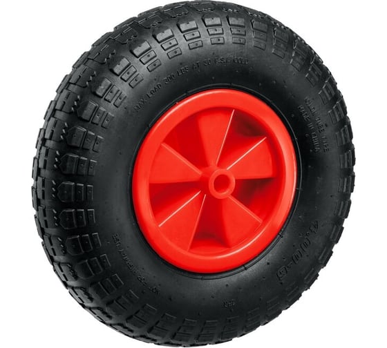 Изображение товара Пневматическое колесо MIRAX Wm-16 330 мм для тачки арт. 39900 39916