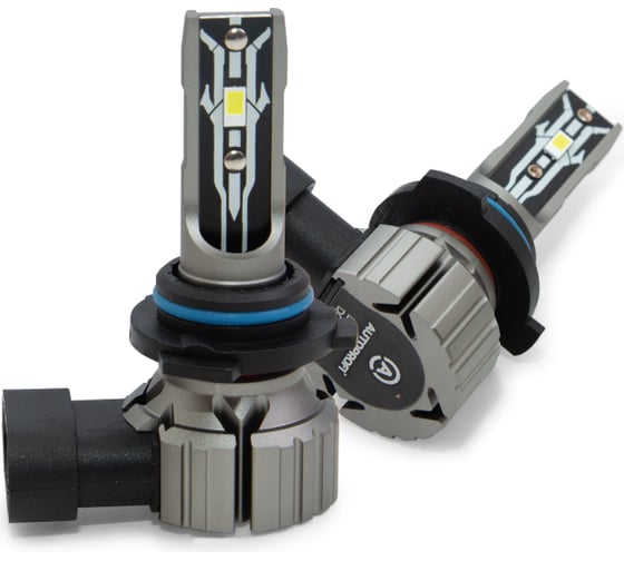 Изображение товара Светодиодная лампа AUTOPROFI Х2 компак., HB4, 12 В/15 Вт, 6000 K, 4000 Лм, комплект 2 шт. X2-HB4