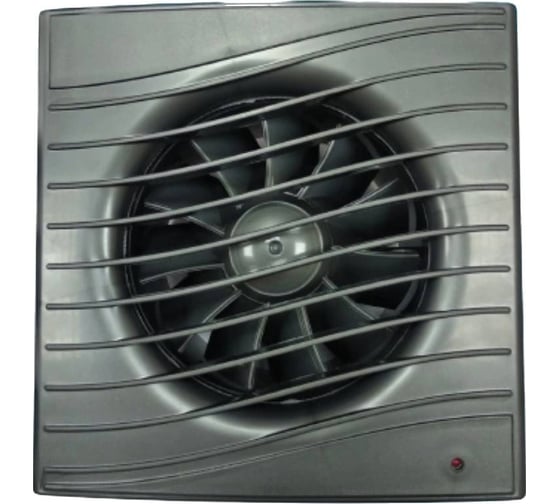 Изображение товара Осевой вентилятор ВИЕНТО В100СН STILL (130 м3), ВОЛНА, gray metal ВИЕНТО В100СН STILL gray