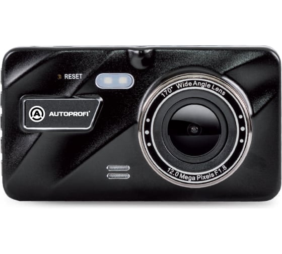 Изображение товара Видеорегистратор AUTOPROFI 1080Р, угол обзора 140, дисплей 4", камера заднего вида, память до 128 Гб DVR-4001T
