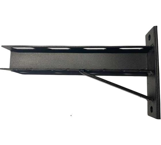 Изображение товара Металлический кронштейн ООО "СВОЙ МАСТЕР" 300 l, черный муар 08.0045