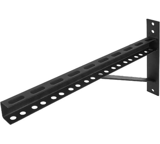 Изображение товара Металлический кронштейн ООО "СВОЙ МАСТЕР" 500 l, черный муар 08.0041