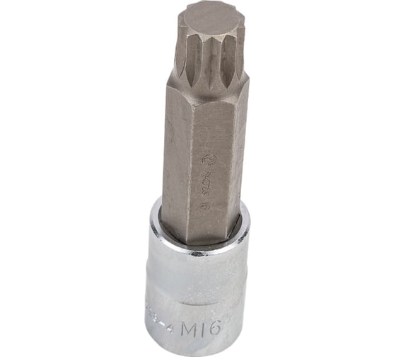 Изображение товара Торцевая вставка Spline (М16; 1/2"; 100 мм) Hans 4028-4M16