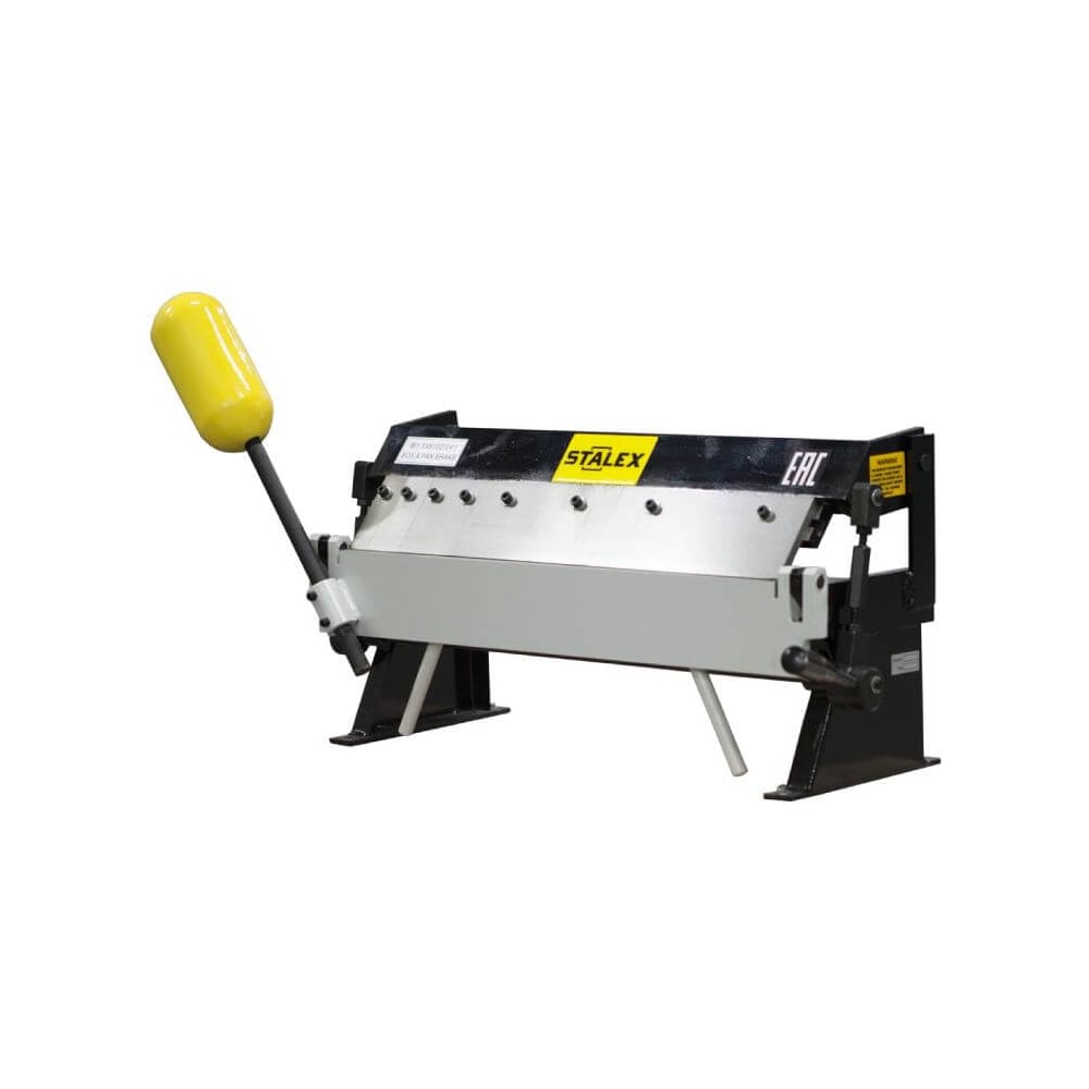 Изображение товара Сегментный ручной листогибочный станок Stalex W1.5x610Z 373121 для металла