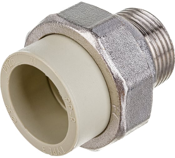 Изображение товара Муфта НР 32х1 с разъемным соединением FV-Plast 237032