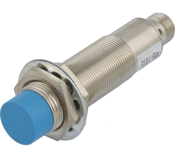 Изображение товара Индуктивный неэкранированный датчик INNOCONT M18x1, L=73 мм, зона срабатывания 8 мм, -25 +60 С, 12…24 VDC, IP67, выход: PNP NO, макс. ток 200 мА, разъем M12 SLI-18P8C