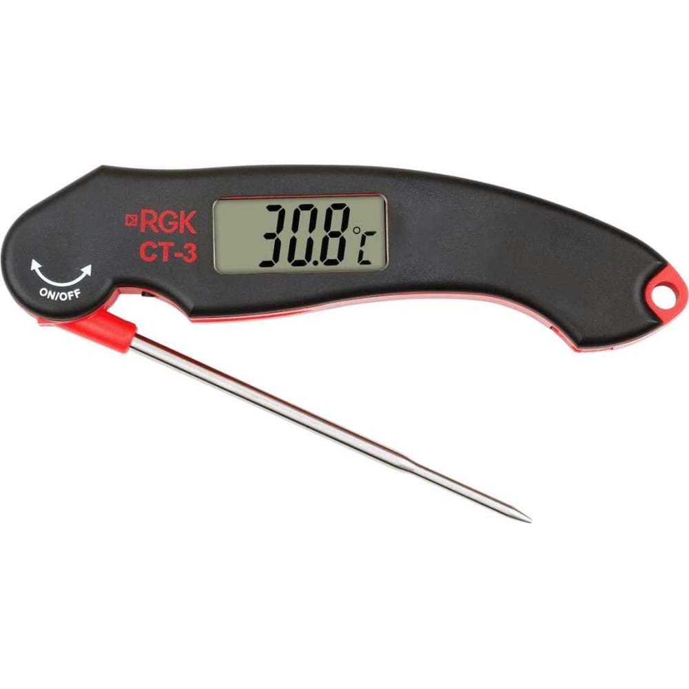 Контактный термометр RGK цифровой бытовой термометр термощуп profi cook pc dht 1039