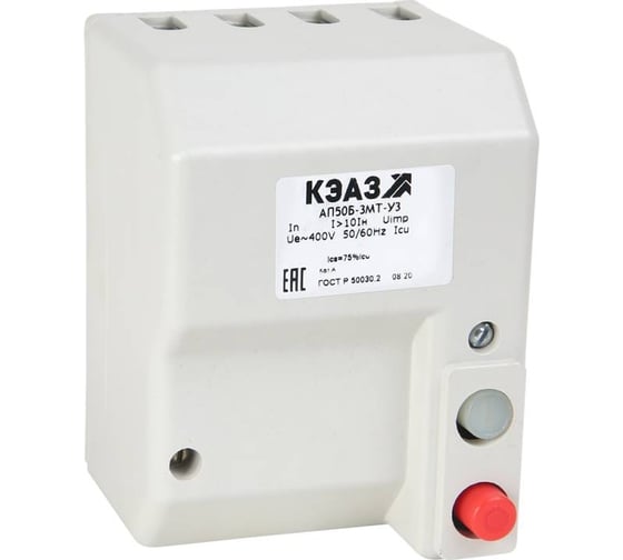 Изображение товара Автоматический выключатель КЭАЗ 40А 10Iн АП50Б 3МТ У3 400В AC 107282