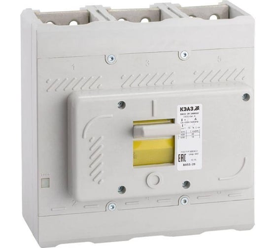 Изображение товара Автоматический выключатель КЭАЗ 630А 5000Im ВА51-39-340010 УХЛ3 690В AC 220868