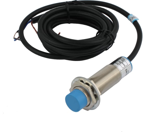Изображение товара Емкостный датчик INNOCONT, M18x1, L=71 мм, зона срабатывания 10 мм, -25 +60 С, 12…24 VDC, IP65, выход: NPN NO, макс. ток 200 мА, кабель 2 м SC-18N10C