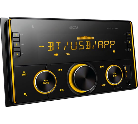 Изображение товара Магнитола ACV 2DIN AVS-2100BM AVS-2100BM