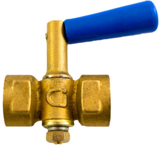 Изображение товара Кран для манометра Ci 11Б18бк муфтовый с ручкой Ду15 D070-01168