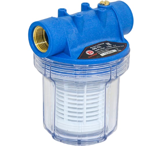 Изображение товара Фильтр механической очистки воды ФВ-01 Калибр 00000020748