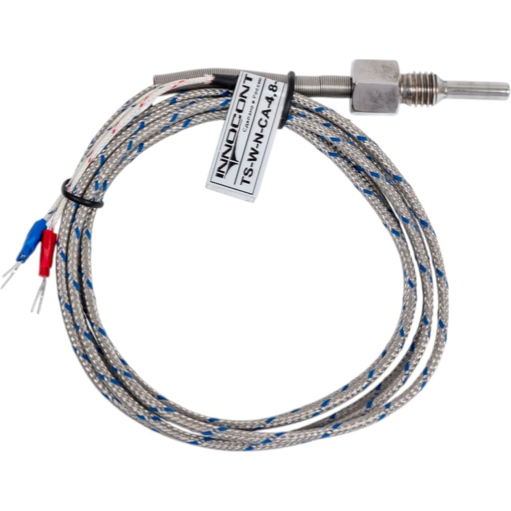 Изображение товара Датчик температуры INNOCONT TS-W-N-CA с кабелем 1,5 м и резьбой М10х1,5