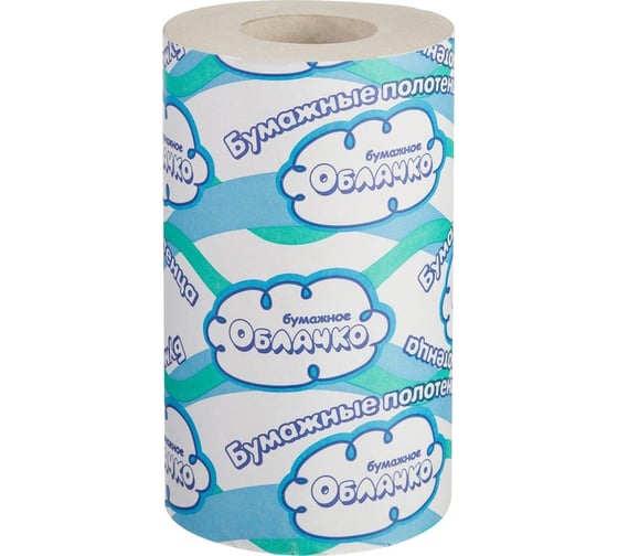 Изображение товара Бумажные полотенца ООО Комус Бумажное облачко на втулке, 1 слоя, 24 рул/уп 1537885