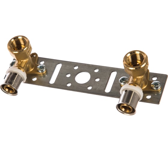 Изображение товара Двойная водорозетка на планке пресс-В 20x1/2 Uni-Fitt 712G7200