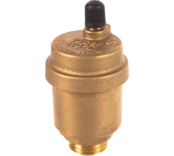 Изображение товара Автоматический воздухоотводчик с нижним подключением и верхним выпуском HP 1/2 латунь Uni-Fitt 230G2000