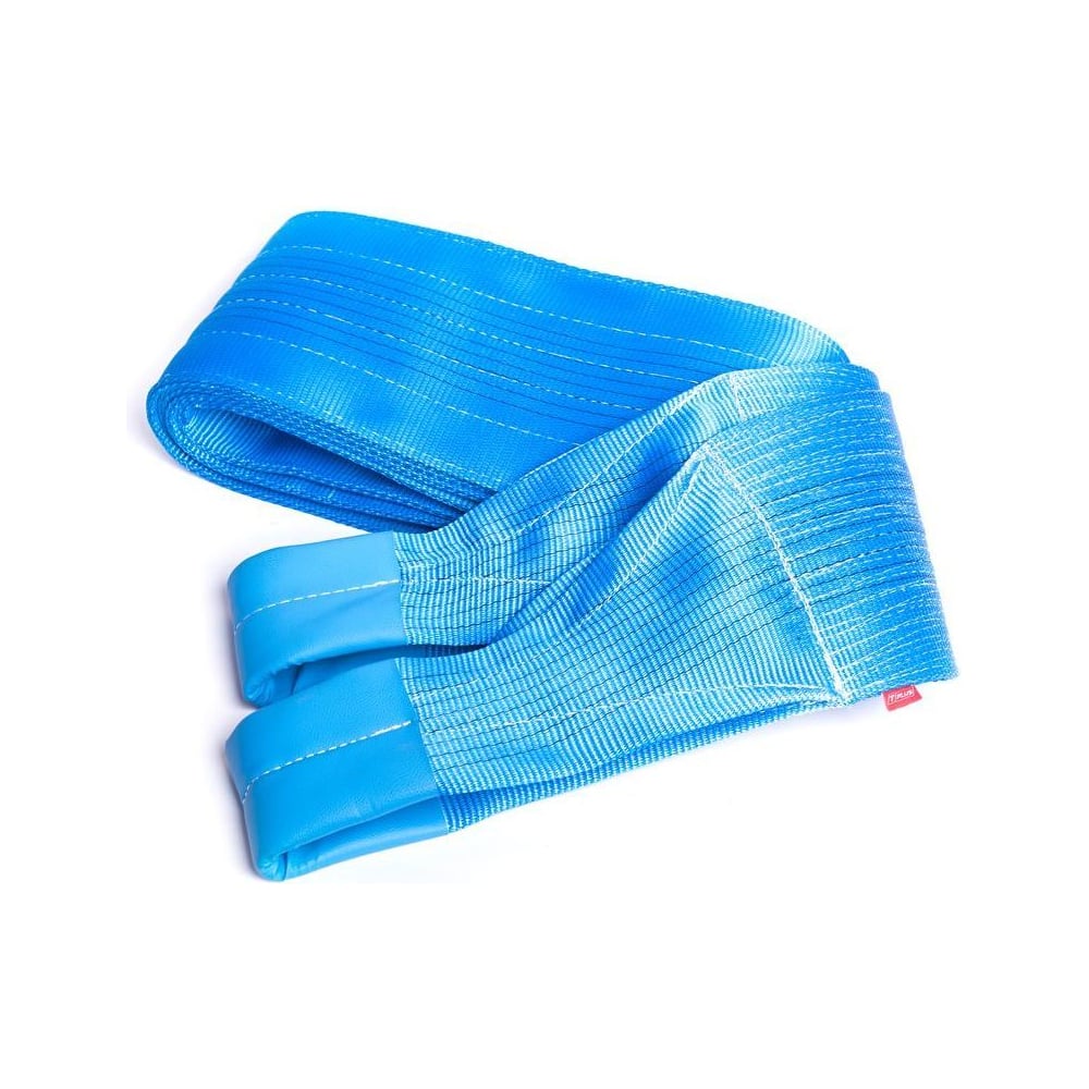 Текстильный петлевой строп Tplus, цвет голубой