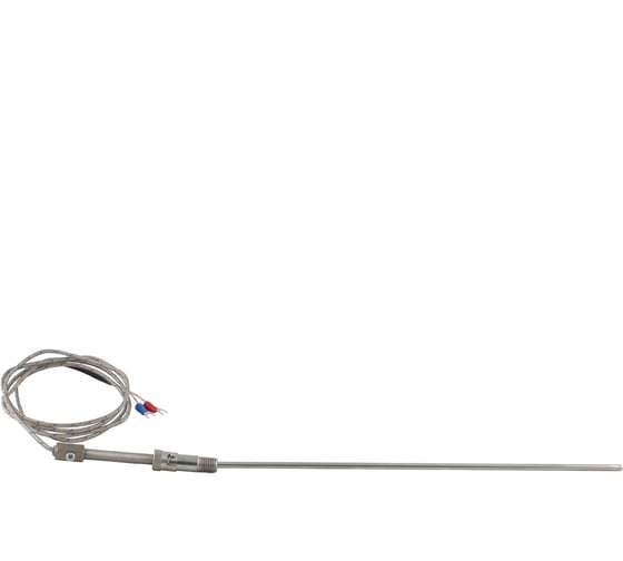 Изображение товара Датчик температуры с кабелем INNOCONT исполнение S, спай CA, рабочая часть: диаметр 4,8мм длина 300мм, втулка М12x1,5, длина кабеля 1.5м TS-W-S-CA-4,8-300-1,5