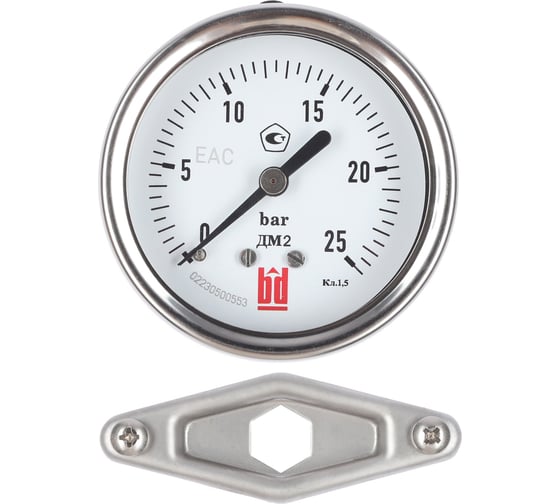 Изображение товара Манометр ДМ 2 063 ТС (0-25) бар, кл.1.5, G1/4" BD 1152100018