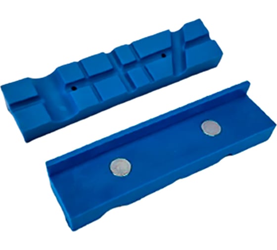 Изображение товара Универсальные мягкие губки для тисков на магните 140x32x25 мм Uniq tool UTC8001