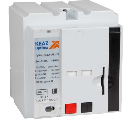 Изображение товара Двигательный привод КЭАЗ OptiMat D400...630 230AC УХЛ3 233121