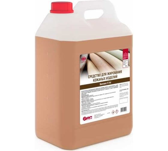 Изображение товара Средство для жирования кожаных изделий АиС Веллакс 5 Fat 5 л 6041195