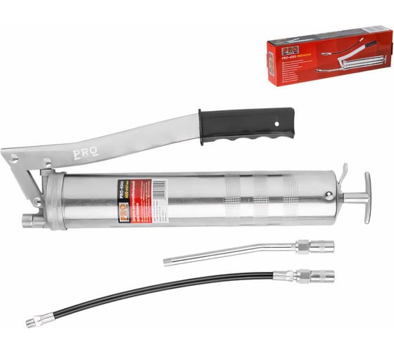 Изображение товара Автомобильный шприц для смазки STARTUL PRO рычажно-плунжерный, 400 мл PRO-6065